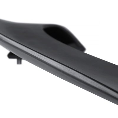 2015-2022 Ford Mustang Matte Black ABS GT350R Style 3PC Rear Spoiler Wing
