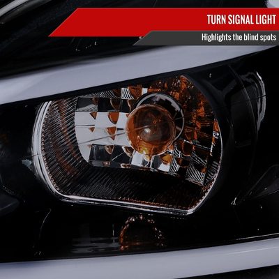 2006-2013 Chevy Impala / Impala Limited /Monte Carlo LED Bar Headlights Smoke