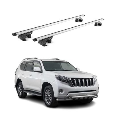 2008-2021 Toyota Land Cruiser Roof Rack Cross Bars Silver