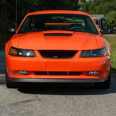 1999-2004 Ford Mustang 899 Fog Lights Kit Switch & Wiring Harness Chrome/Clear