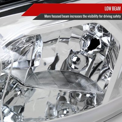 2006-2013 Chevy Impala/Impala Limited/Monte Carlo LED Headlights Chrome