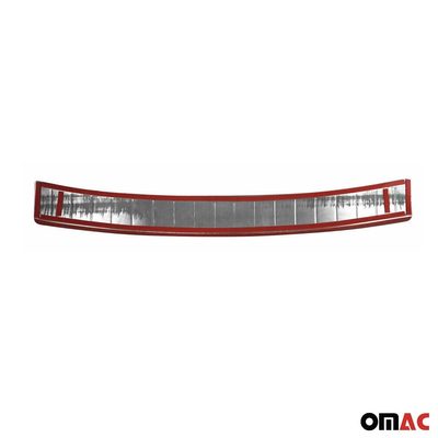 2013-2015 Subaru XV Crosstrek Rear Bumper Guard Stainless Steel Glossy