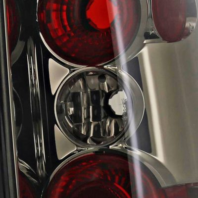 2005-2010 Honda Ridgeline Tail Lights Chrome Housing/Smoke Lens