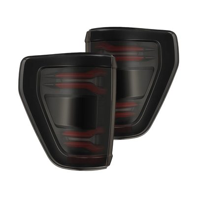 AlphaRex LUXX Series Black LED Tail Lights 653038