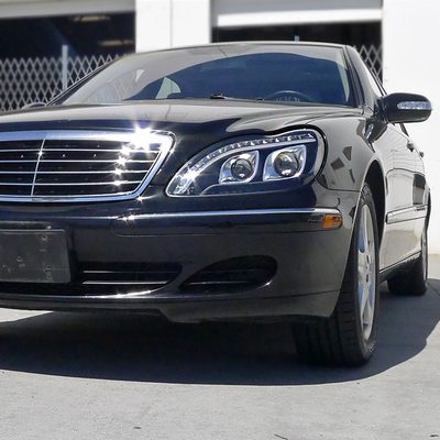 1998-2006 Mercedes Benz W220 S Class Headlights LED Light&Signal Lights Black
