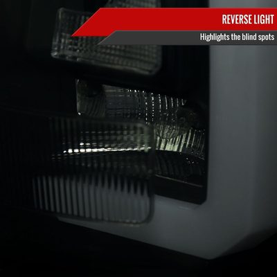 2007-2014 Chevy Tahoe/Suburban/Yukon/Denali LED Signal Tail Lights Matt Black