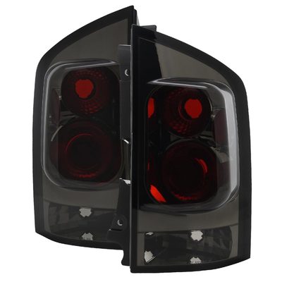 2005-2015 Nissan Armada Tail Lights Chrome Housing/Smoke Lens