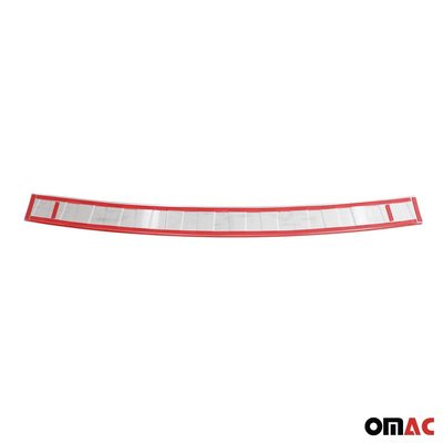2010-2018 Audi A7 Sedan 4G8 Rear Bumper Sill Cover Protector Guard Stainless Steel Brushed