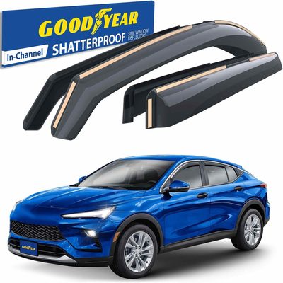 Goodyear Wind Deflectors for Buick Envista 2024-2026 In-channel Premium Smoke 4x