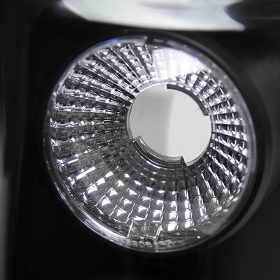 1997-2002 Ford Expedition Tail Lights Matte Black Housing/Clear Lens