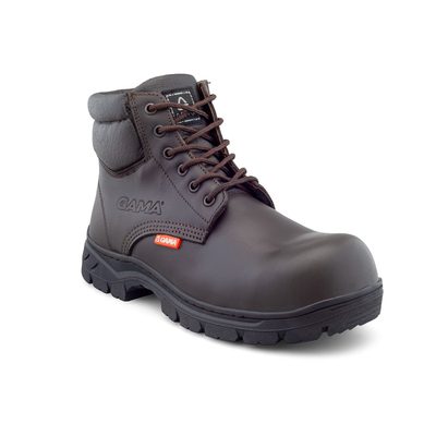 Bota 20 Flor entera Café Suela Tropa Hule