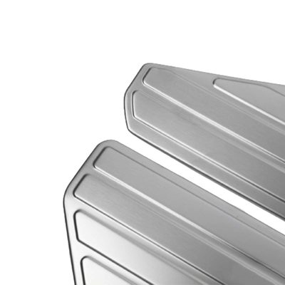 2010-2020 VW Amarok Door Sill Scuff Plate Scratch Protector Stainless Steel Brushed
