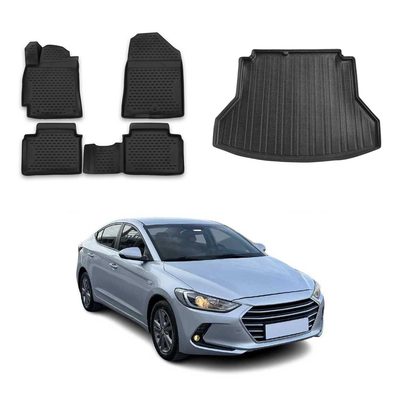 OMAC Floor Mats & Cargo Liners for Hyundai Elantra 2017-2020