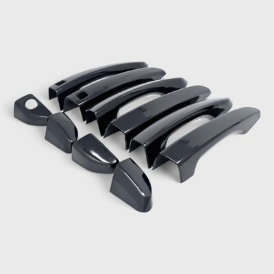 2016-2021 Hyundai Tucson Door Handle Cover Gloss Black 10Pcs ABS Plastic