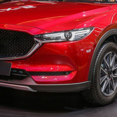 2017-2019 Mazda CX-5 LED Fog Lights Kit Chrome Housing/Clear Lens