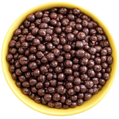 Quinoa Cubierta Con Chocolate Sin Azúcar