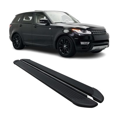 2014-2022 Land Rover Range Rover Sport Running Boards Side Steps Black