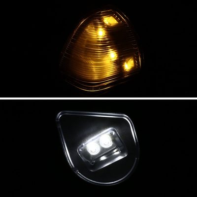 2002-2009 Dodge RAM 1500/2500/3500 Manual Foldable Side Mirrors & Turn Signal