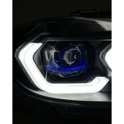 BMW 3 Series E90 LED Headlight Assembly with Dual-Color DRL 2005 - 2012