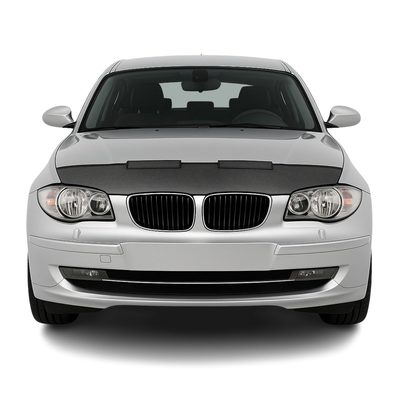 2008-2013 BMW 1 Series E82 Coupe Car Bonnet Mask Hood Bra Half Carbon