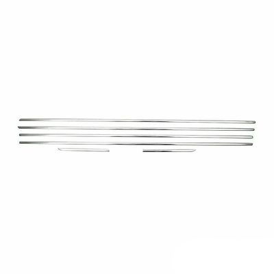 2010-2013 Lexus GX 460 Window Molding Trim Streamer Stainless Steel Silver 6 Pcs