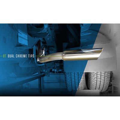 Ford, 2017-2026, 6.2L, 6.8L, 7.3L, Clamp/On - MPI Exhaust Cat-Back Dual Exhaust Kits