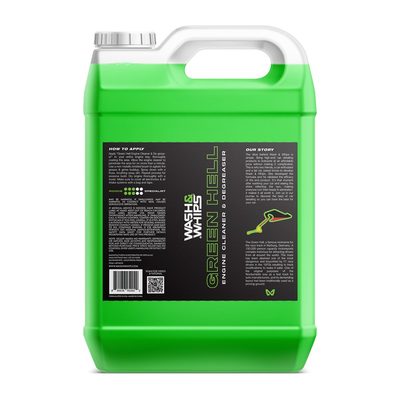 WASH&WHIPS Green Hell Engine Cleaner & Degreaser