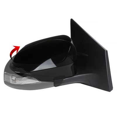 2014-2018 Toyota Corolla Black 9Pin Auto-Fold & Heated Side Mirror Passenger