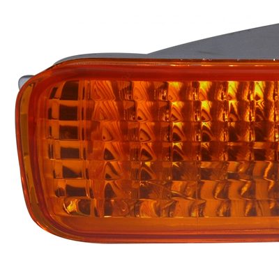 1992-1993 Acura Integra Bumper Lights Chrome Housing/Amber Lens