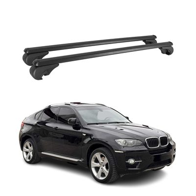 2008-2014 BMW X6 E71 & E72 Roof Rack Cross Bars Black