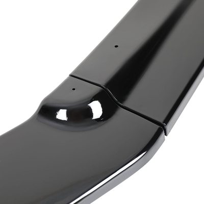 2016-2018 Chevy Camaro Glossy Black Polypropylene 3PC Front Bumper Lip Set