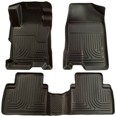Tapetes Husky Weatherbeater 1ra y 2da Fila color Negro para Civic 06-11