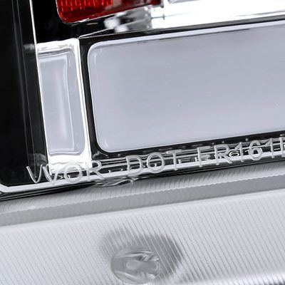 2015-2017 Ford F-150 LED Bar Projector Headlights Turn Signals Chrome / Clear