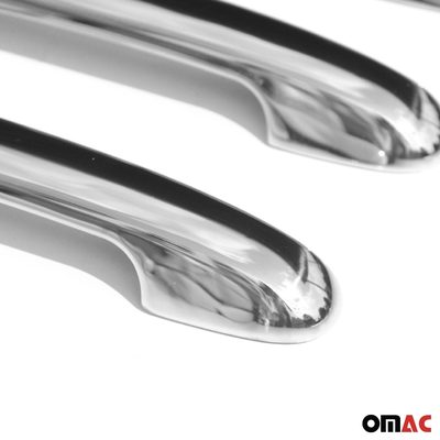 2007-2010 Hyundai Elantra Car Door Handle Cover Protector Silver 8Pcs Stainless Steel