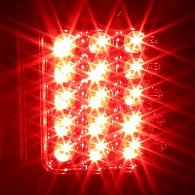 2008-2016 Ford F-250/F-350/F-450/F-550 Super Duty LED Tail Lights Chrome/Clear