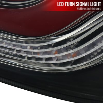 2016-2021 Honda Civic Sedan LED Tail Lights &Signal Lights Glossy Black/Smoke