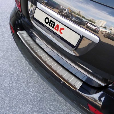 2005-2011 Mercedes M Class W164 Rear Bumper Guard Stainless Steel Brushed