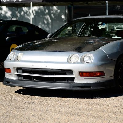 1994-1997 Accura Integra Bumper Lights Chrome Housing/Amber Lens