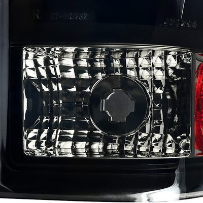 2008-2016 Ford F-250/350/450/550 Super Duty LED Tail Lights Glossy Black/Smoke