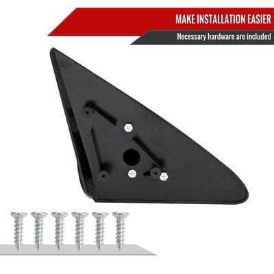 1992-1995 Honda Civic Carbon Fiber Shell Manual Adjustable Spoon Mirrors