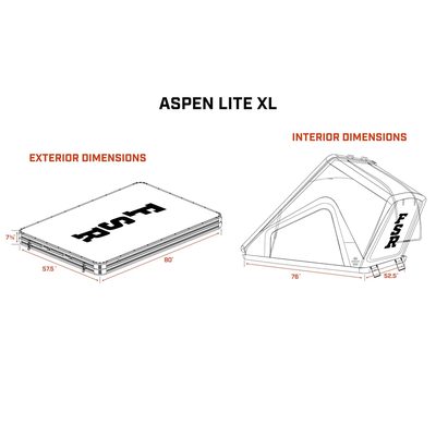 Aspen Lite XL - Rooftop Tent