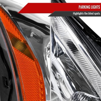 2010-2012 Nissan Altima Sedan Factory Crystal Headlights - Passenger Side