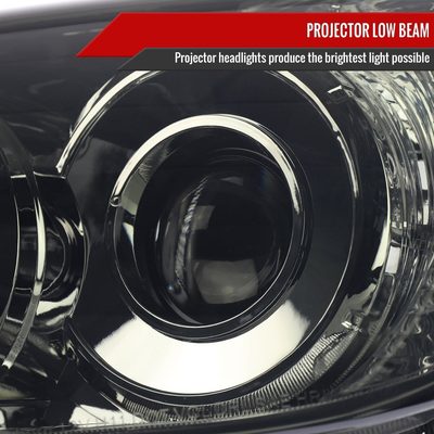 2006-2009 Toyota 4Runner SR5 Limited Projector Style Headlights Chrome/Smoke