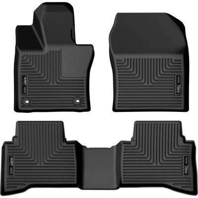 Tapetes Husky Weatherbeater 1ra y 2da Fila color Negro para Prius 22-25