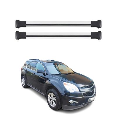 2010-2017 Chevrolet Equinox Roof Rack Cross Bars Silver