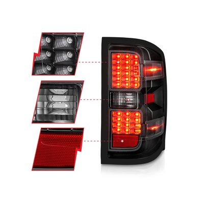 Anzo Black LED Tail Lights 311423