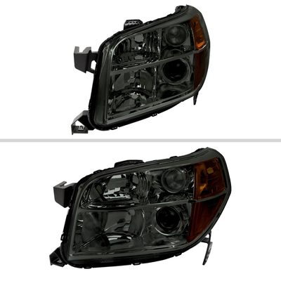 2006-2008 Honda Pilot Projector Style Headlights Chrome Housing/Smoke Lens