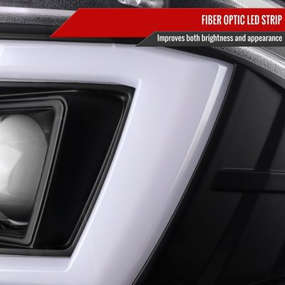 2015-2023 Dodge Charger LED Projector Headlights LED Turn Signal Black