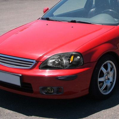 1999-2000 Honda Civic H3 Fog Lights Kit Chrome Housing/Smoke Lens