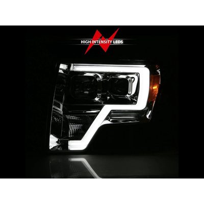 Anzo Chrome Switchback Projector Headlights 111444